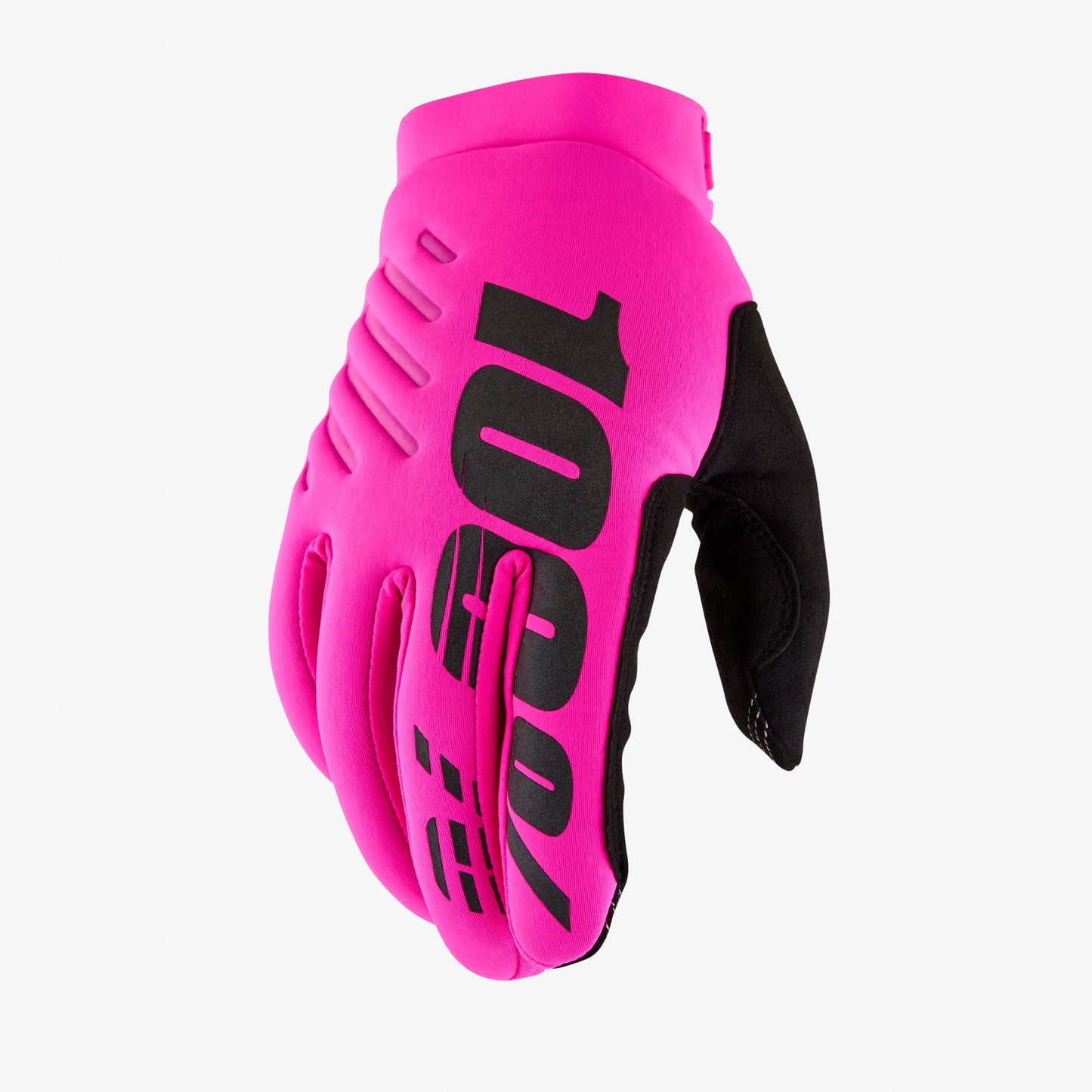 100% BRISKER Women's Gloves Pink/Black