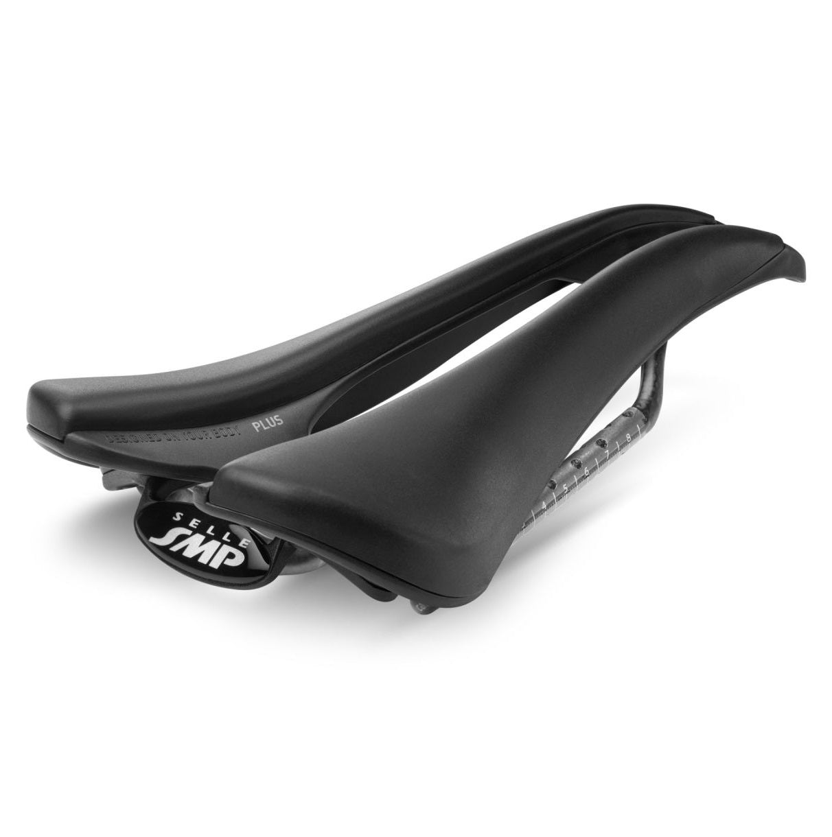 Saddle SMP EVO PLUS Width 140mm Carbon Track Black