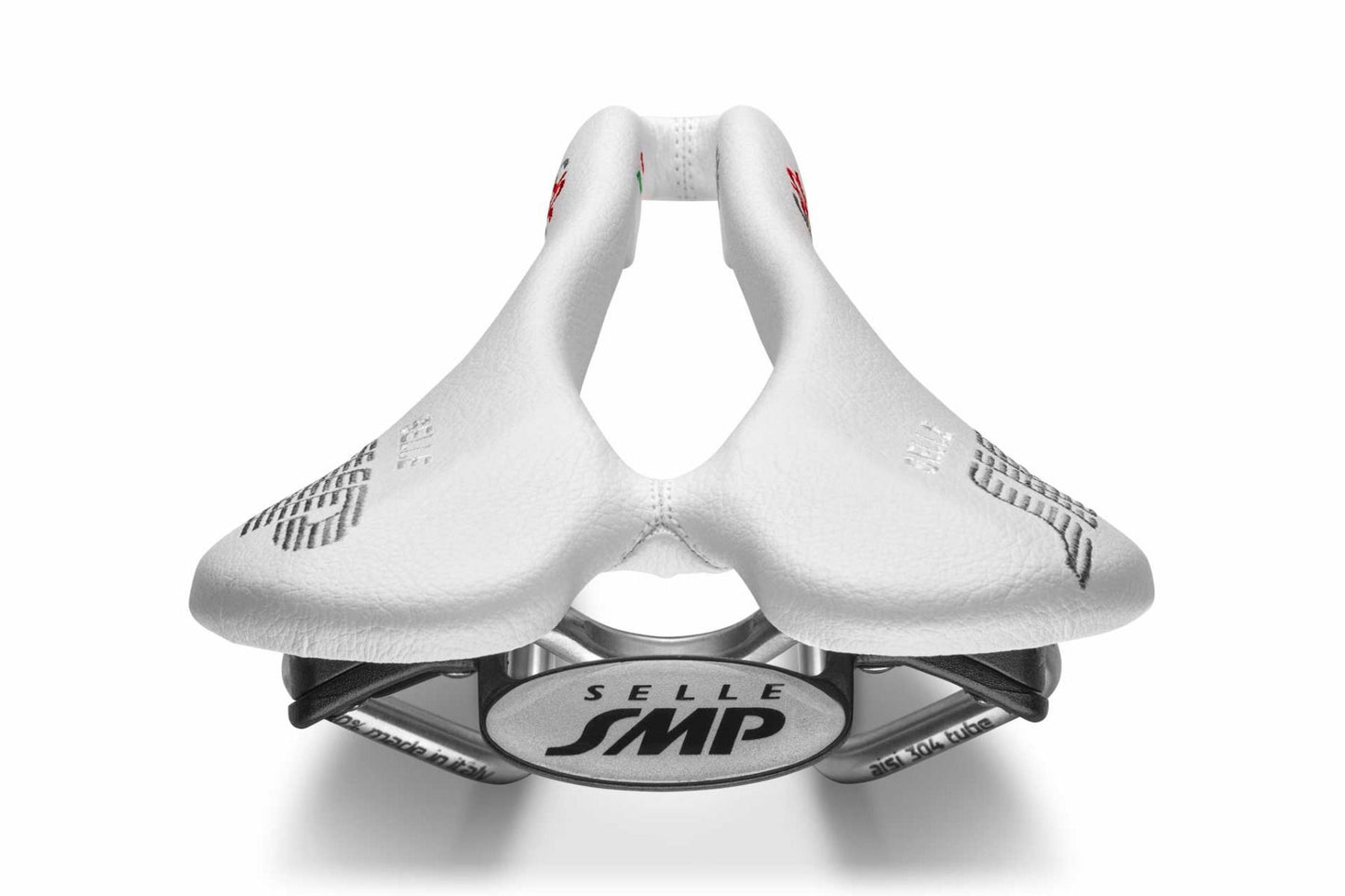 Saddle SMP F20C Rails Inox White