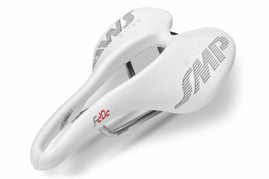 Saddle SMP F20C Rails Inox White