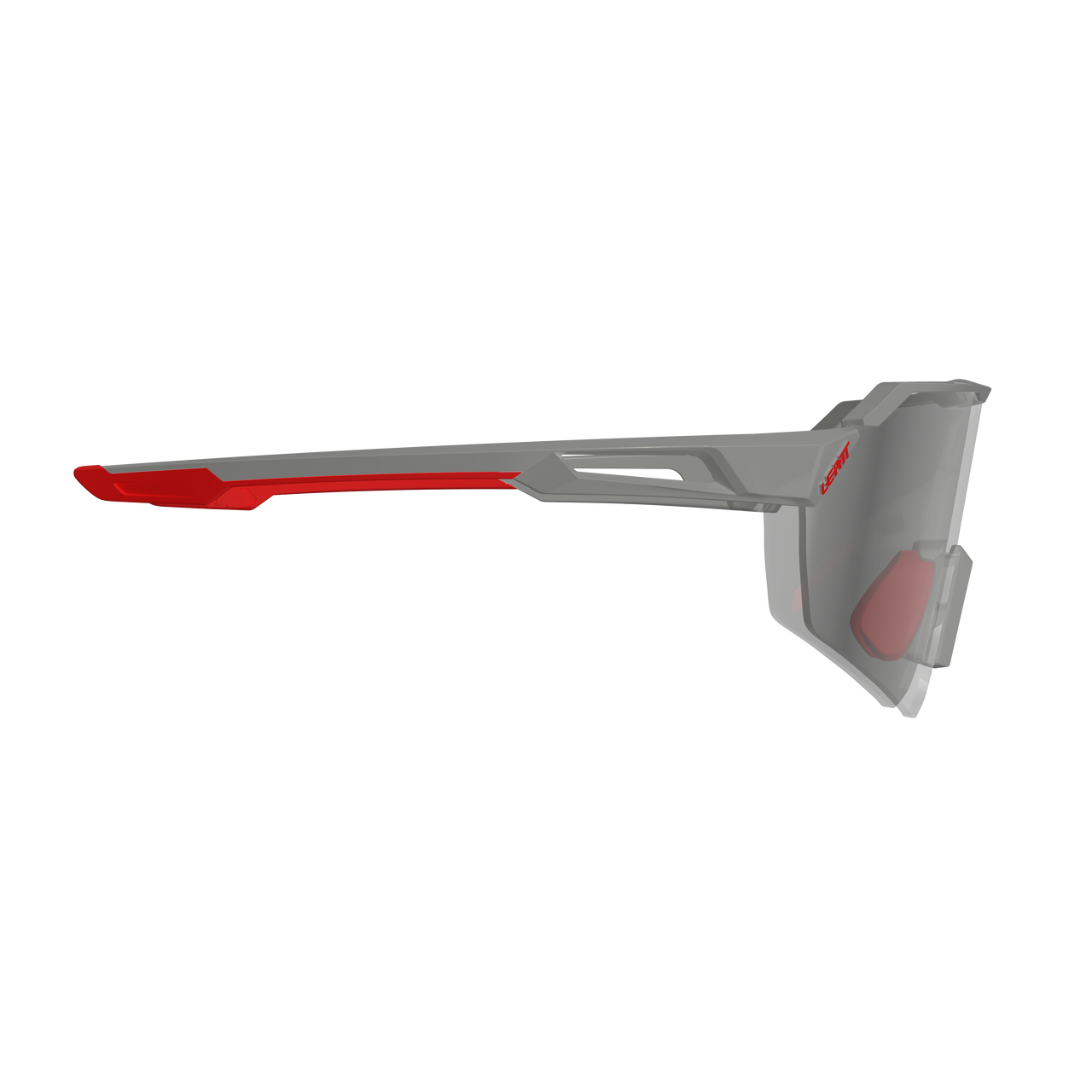 Glasses LEATT RIDEVIZ Lite Satin Grey IRIZ Silver 17VLT