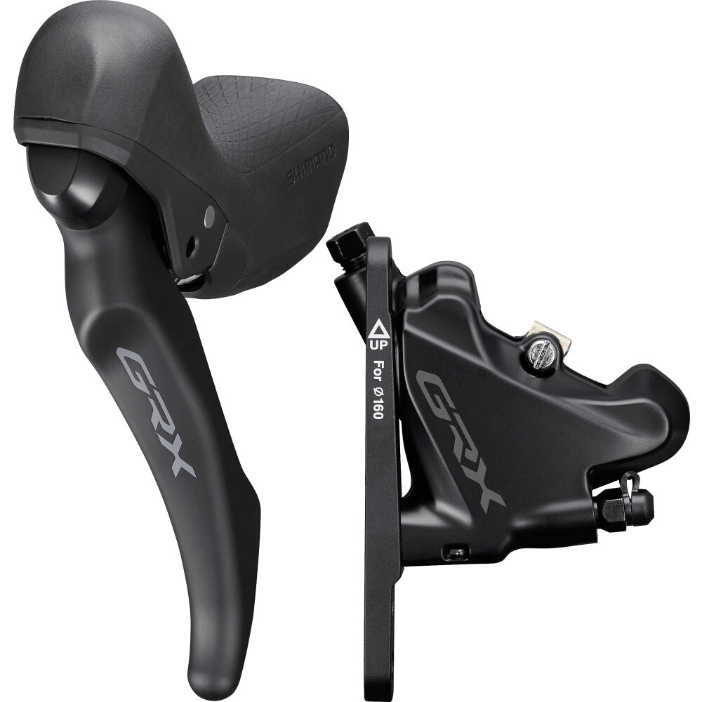 Levier Gauche et Étrier Avant SHIMANO GRX BL-RX600-L + BR-RX400 1x11V Flat Mount