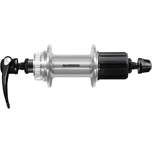 SHIMANO FH-QC400 Rear Hub – Polished Silver Edition