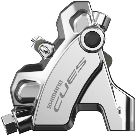 SHIMANO CUES BR-U6030 Hydraulic Rear Brake Caliper Flat Mount - Polish Silver Edition