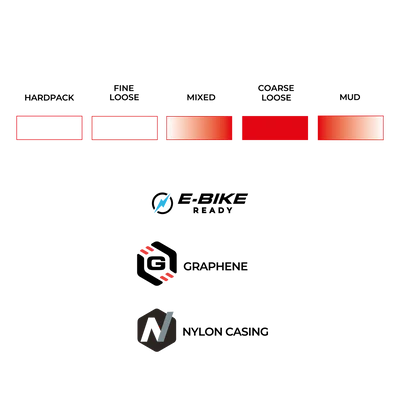 VITTORIA Agarro 29x2.4 Trail Graphene 2.0 Tubeless Ready Soft Black/Beige tire