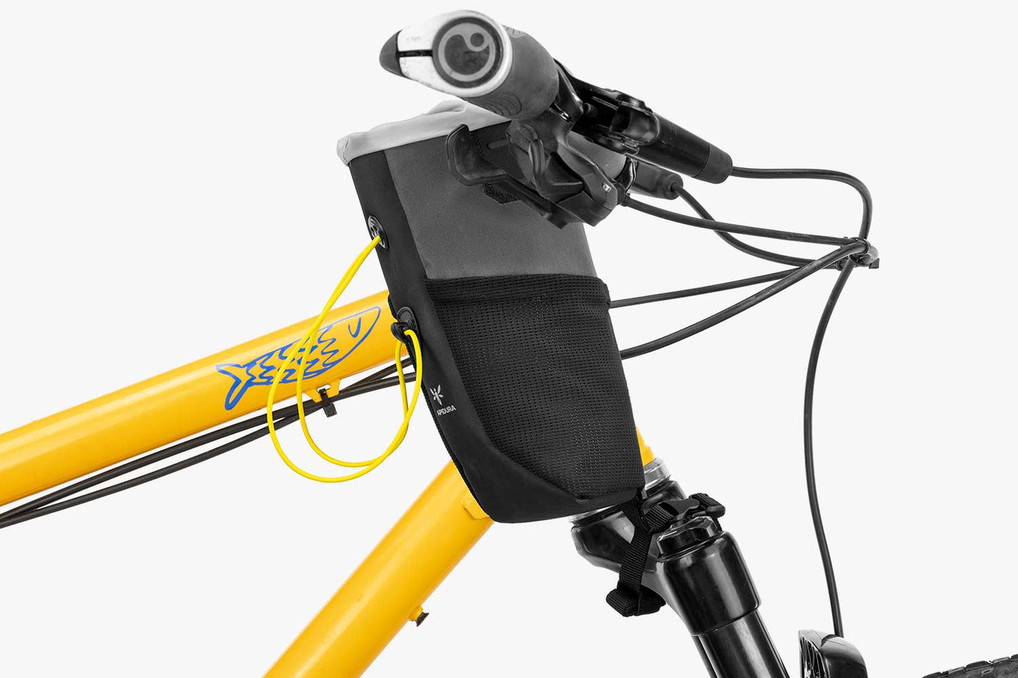 Handlebar bag APIDURA BACKCOUNTRY FOOD POUCH PLUS 1.2 L Black Grey