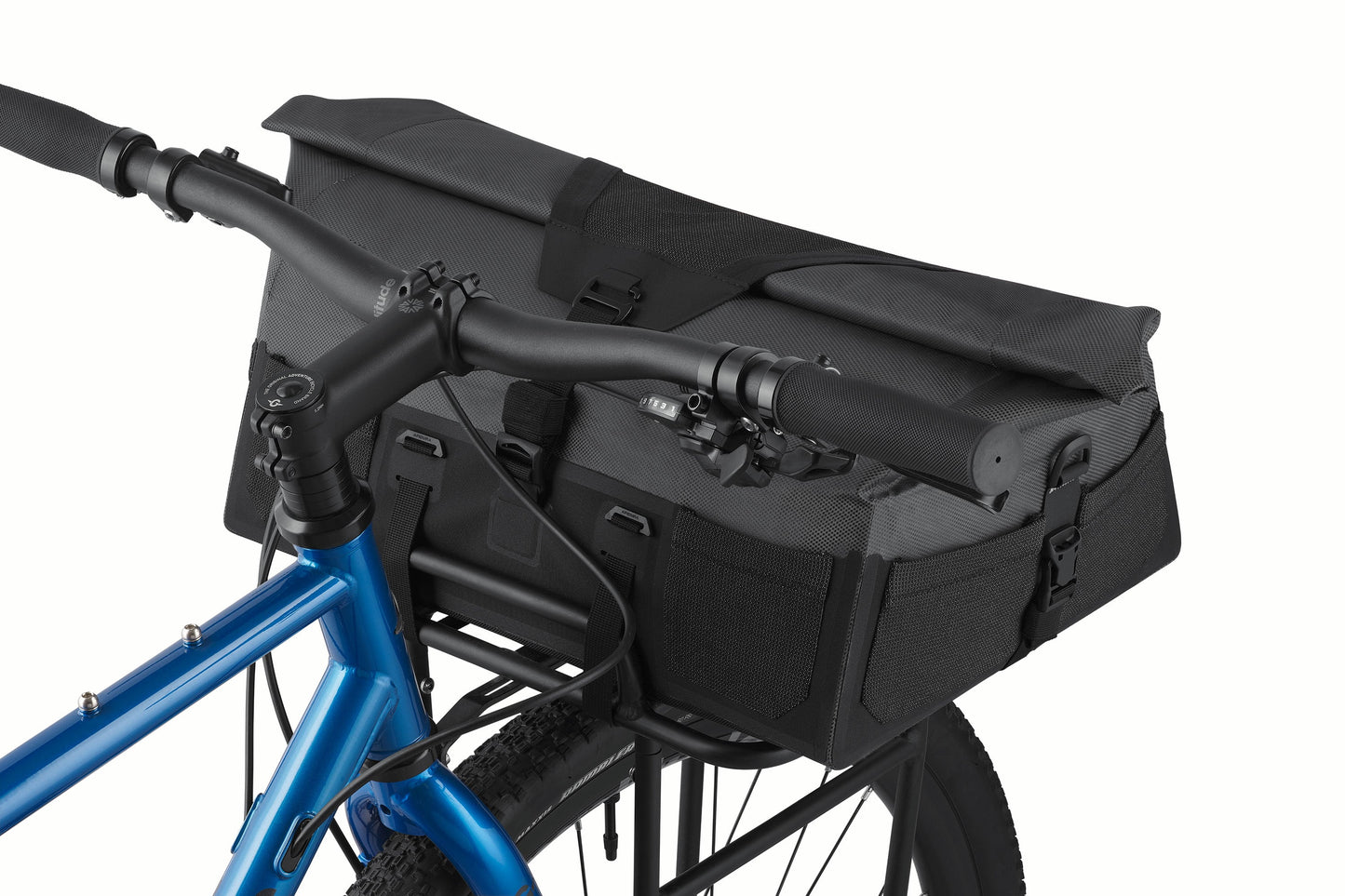 Handlebar bag APIDURA EXPEDITION FRONT RACK PACK 30 L Black