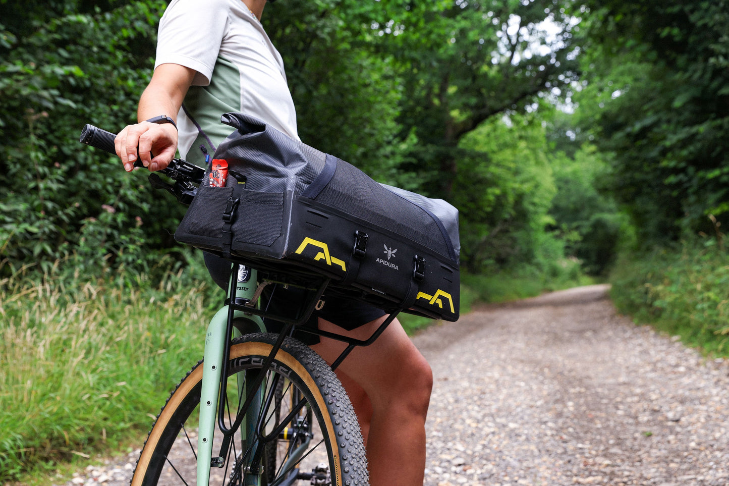 Handlebar bag APIDURA EXPEDITION FRONT RACK PACK 20 L Black