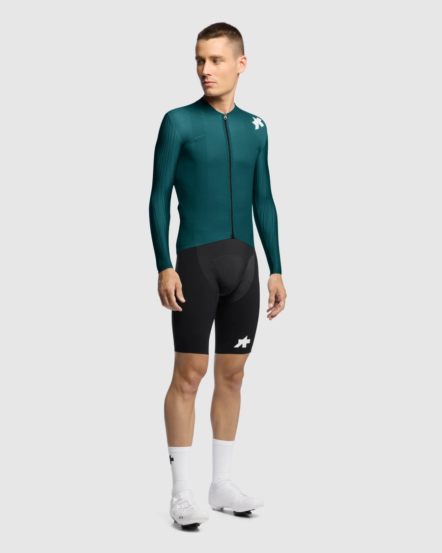 ASSOS EQUIPE RS S11 Long Sleeve Petrol Jersey