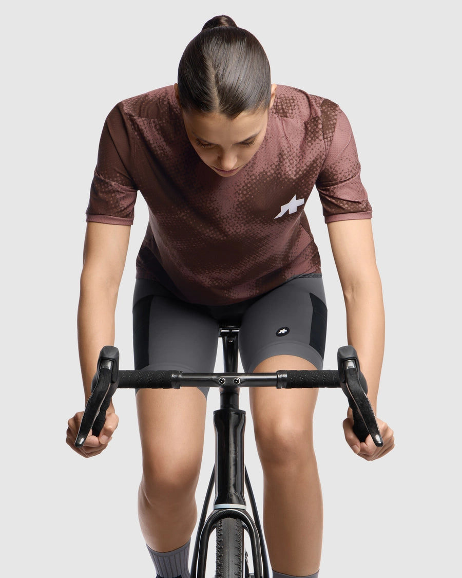 ASSOS TACTICA T5 MUD PLAGE Short Sleeve Brown Jersey