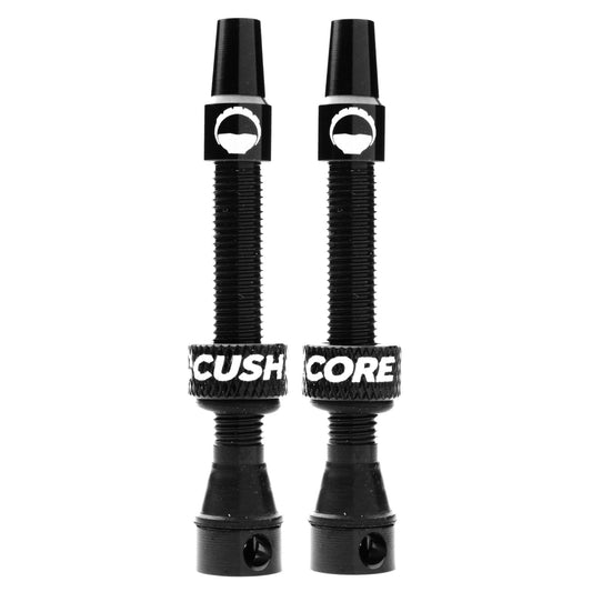 Pair of CUSHCORE 44 mm Tubeless Valves Black