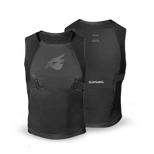 BLUEGRASS ARTO Sleeveless Protective Vest - Black