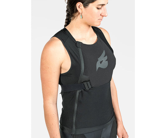 BLUEGRASS ARTO Sleeveless Protective Vest Black - front