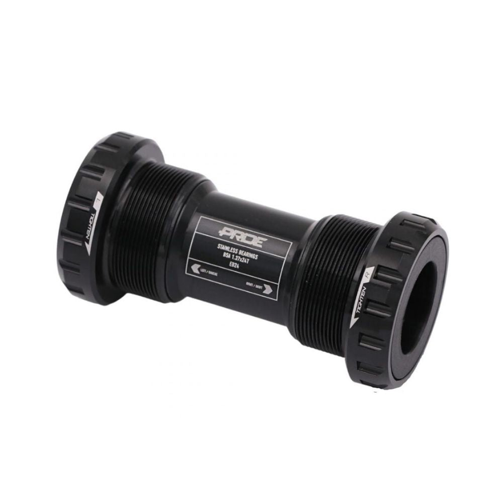 PRIDE EB24 Stainless Black Bottom Bracket