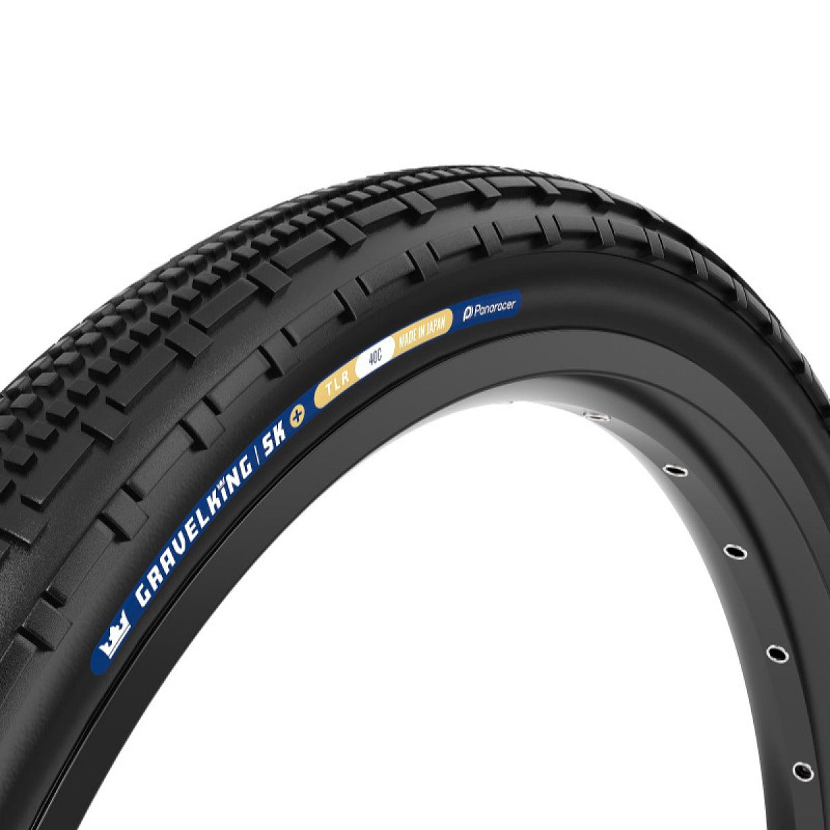 PANARACER GRAVELKING SK+ TLC 700x45c tire Tubeless Ready Black