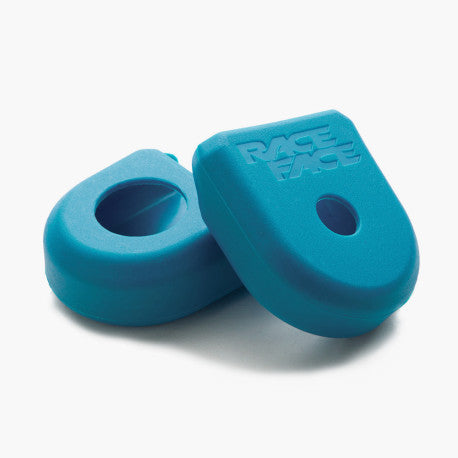 RACE FACE BOOT PEDAL CARBONE crank covers Turquoise