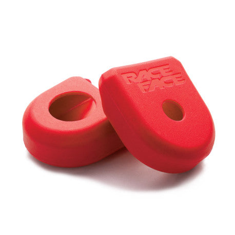 RACE FACE BOOT PEDAL ALU crank guards Red