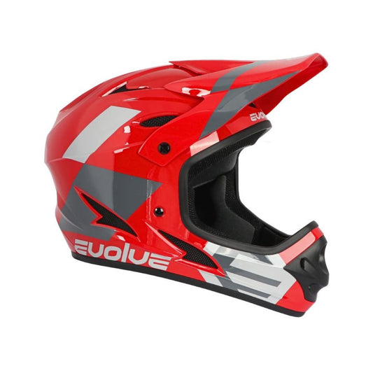 Evolve Storm helmet red and grey