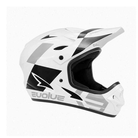 Evolve Storm helmet gloss white and black