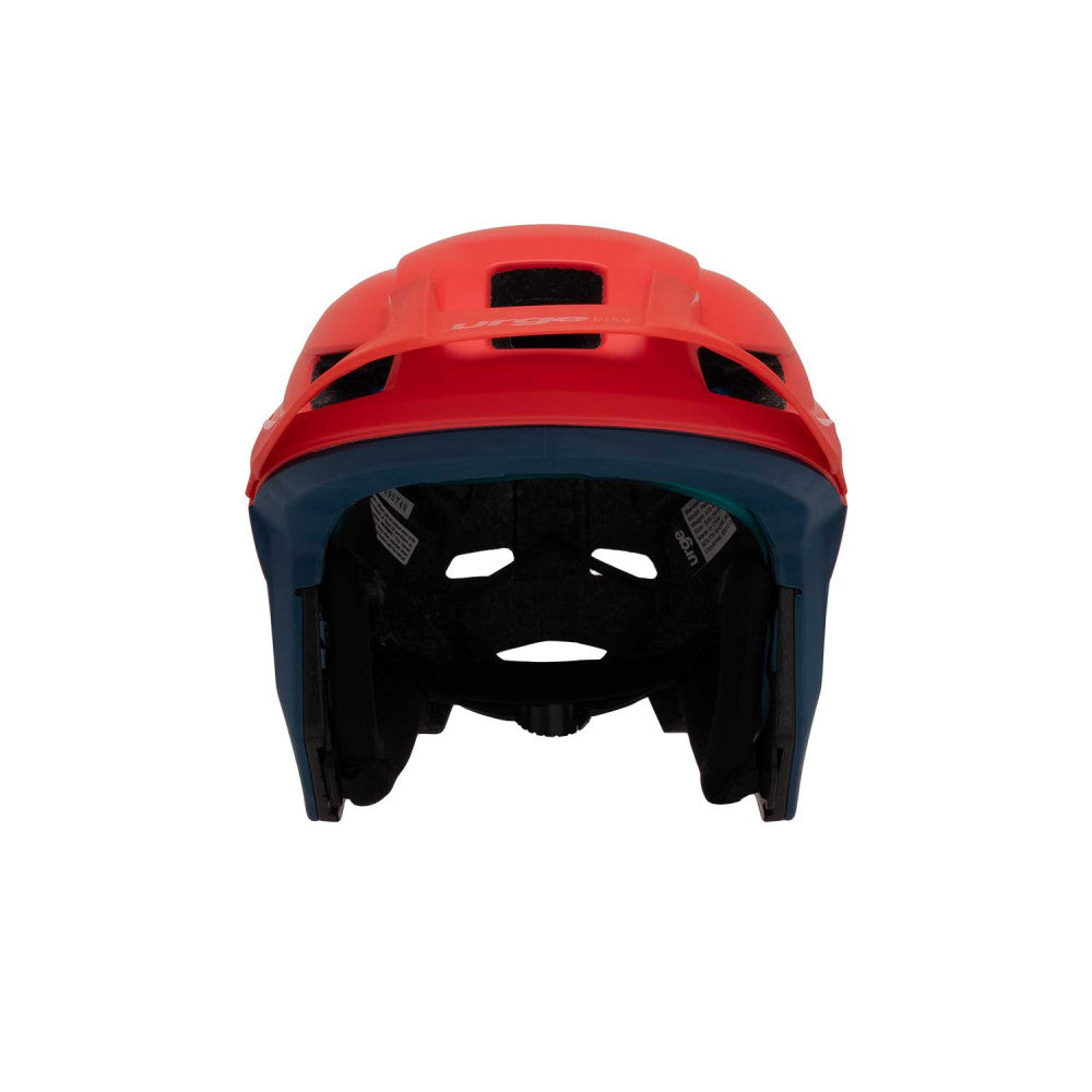 MTB helmet URGE RASCAS Neon Rush Red/Blue