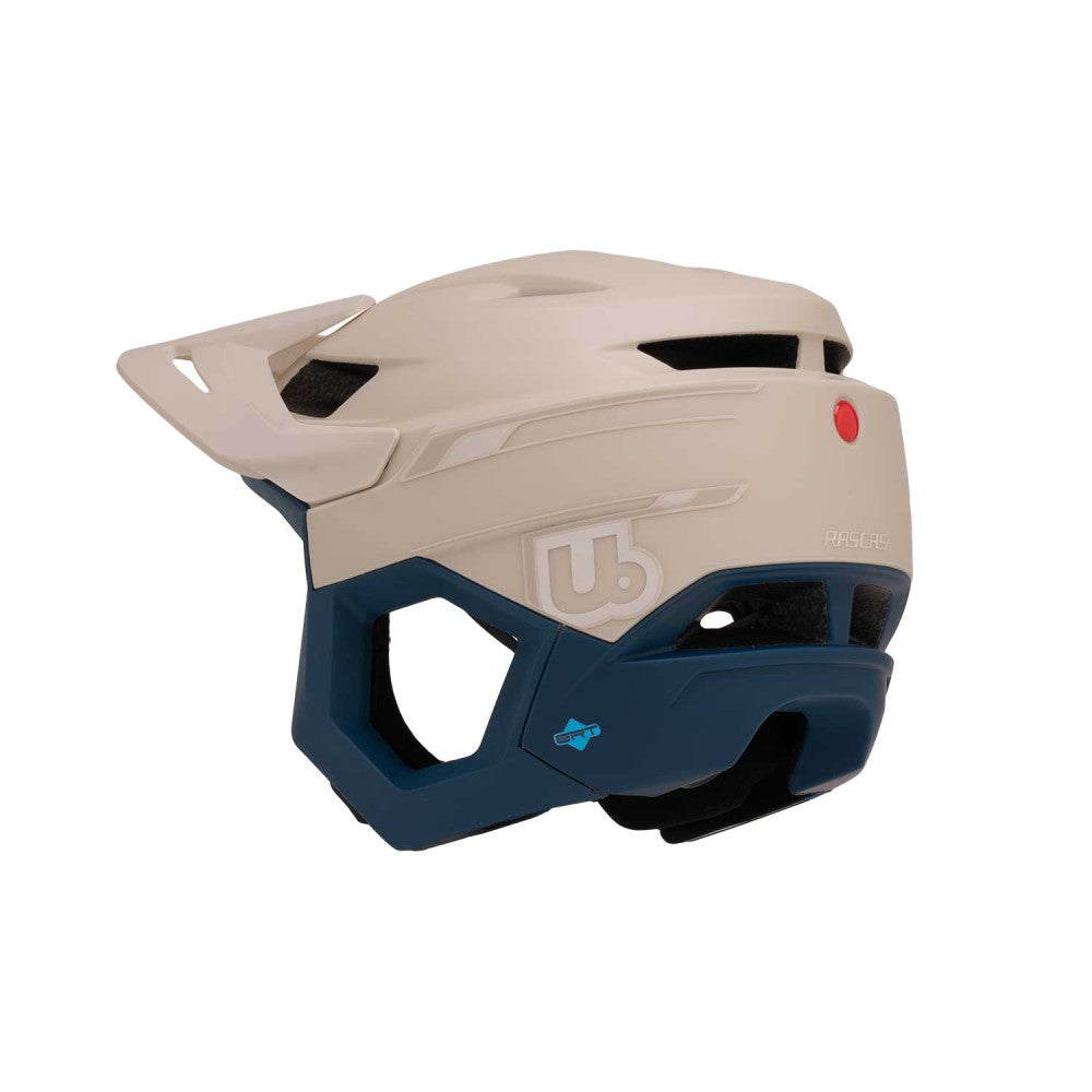 URGE RASCAS Smooth Stroke Beige/Blue MTB Helmet