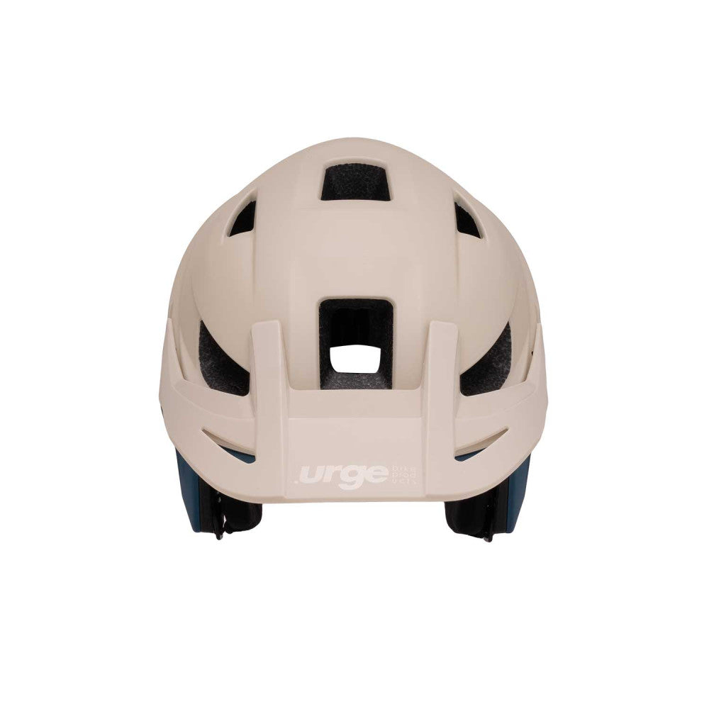 URGE RASCAS Smooth Stroke Beige/Blue MTB Helmet