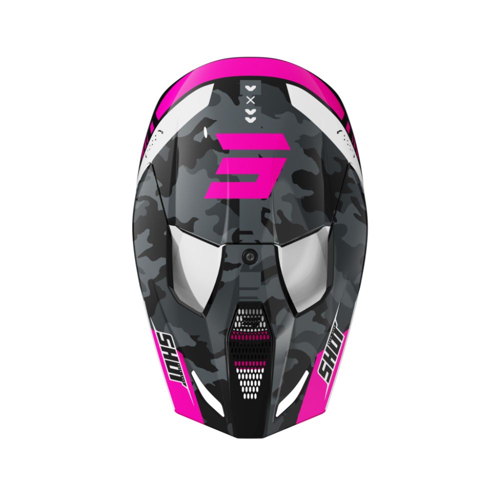 Casque BMX SHOT FURIOUS Flash Pink Glossy