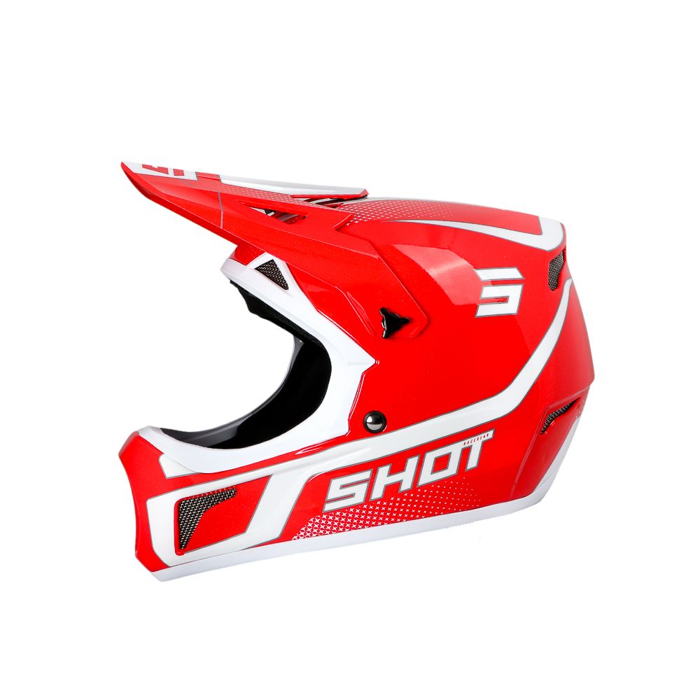 SHOT ROGUE BMX Helmet Armada Red Pearly