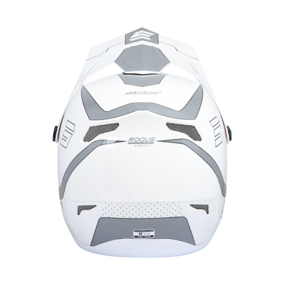 SHOT ROGUE Armada BMX Helmet White Pearly