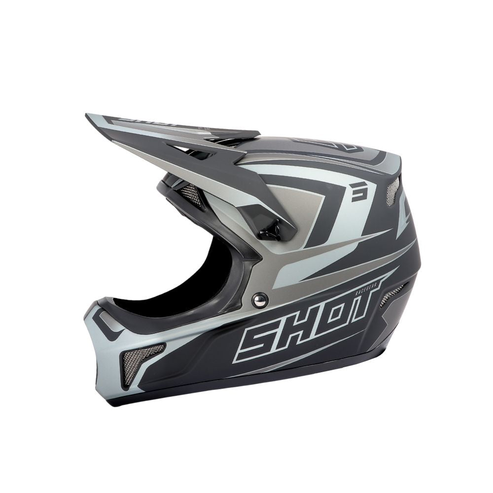 BMX Helmet SHOT ROGUE Junior Level Black Matt