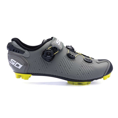 SIDI DRAKO 2S SRS MTB Shoes Military Grey/Yellow