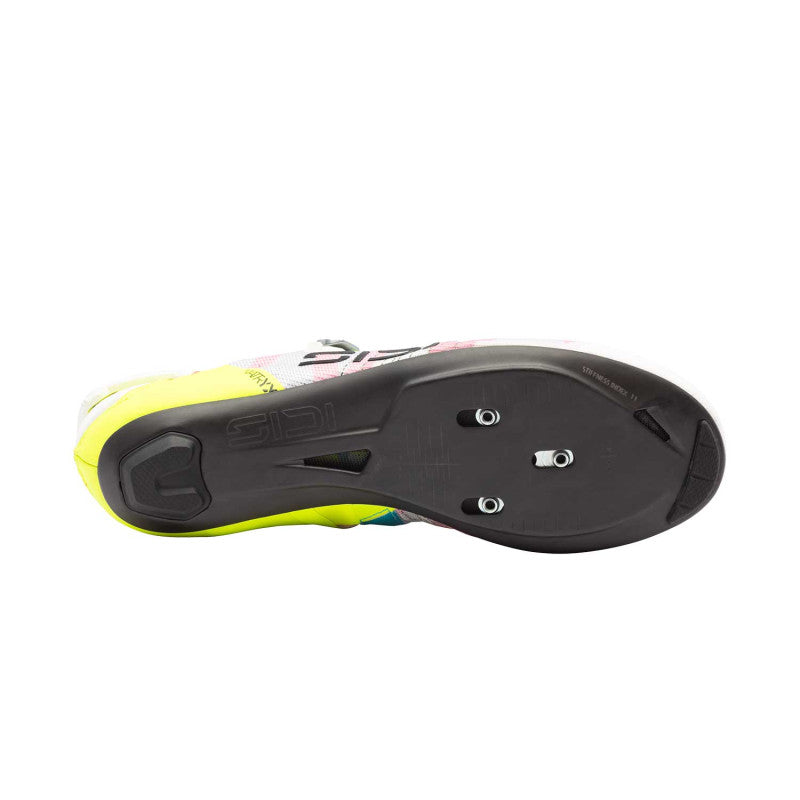SIDI WIRE 3 Road Shoes White/Yellow