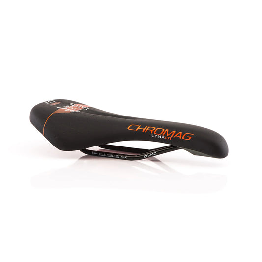 Saddle CHROMAG LYNX DT Rails CrMo Black/Orange