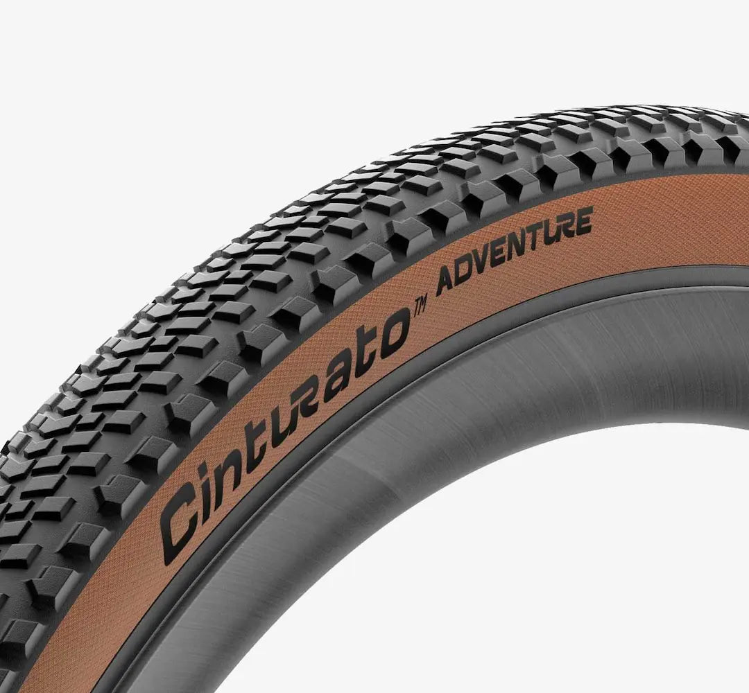 PIRELLI CINTURATO ADVENTURE CLASSIC Folding Tyre 700x45C Tubeless Ready Black