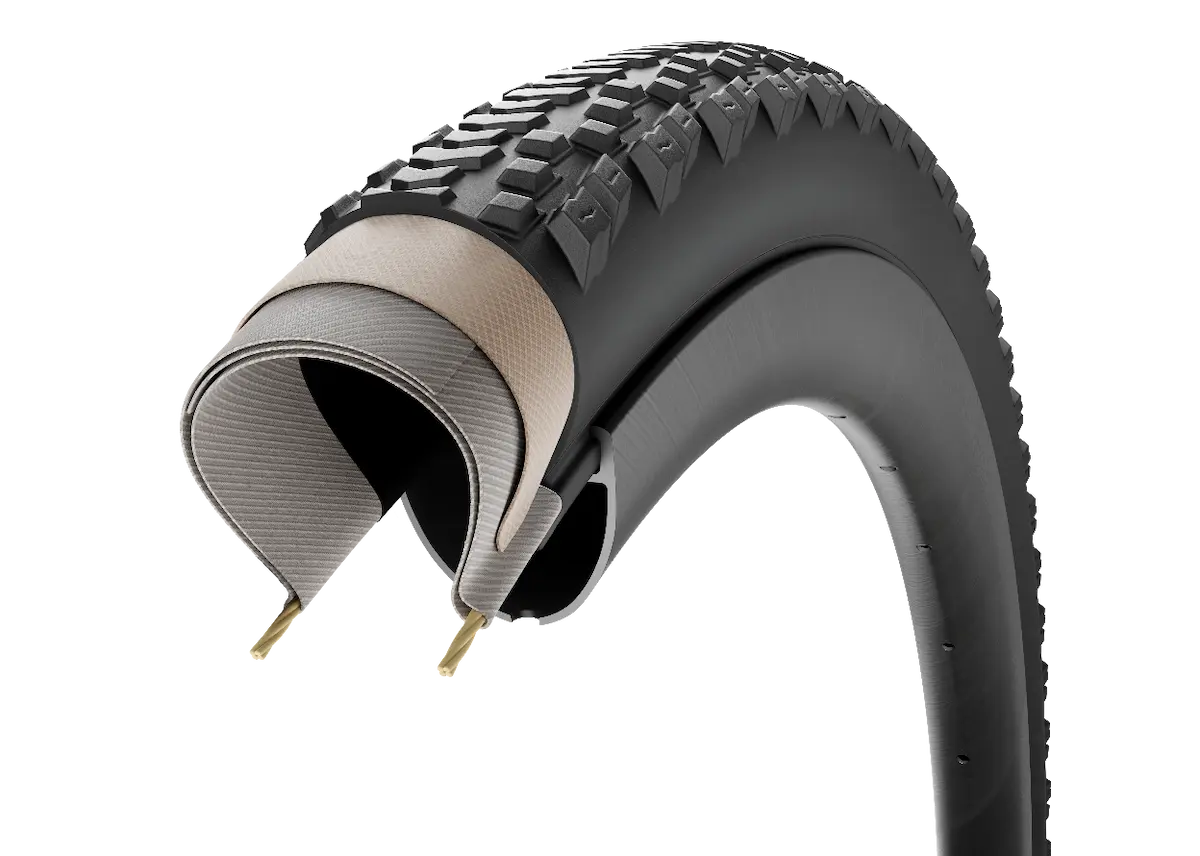 PIRELLI CINTURATO GRAVEL RM High Performance 700c Tubeless-Ready Tire, Yellow