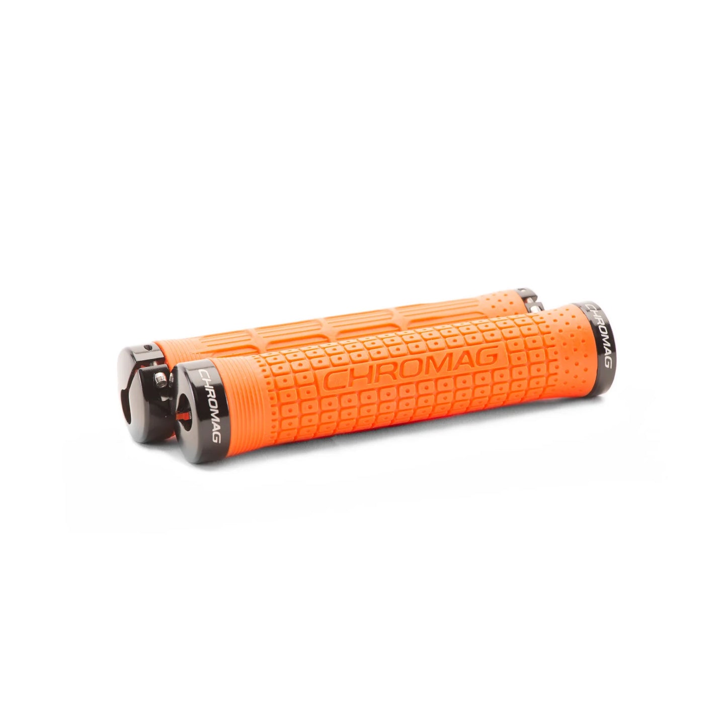 Grips CHROMAG CLUTCH Lock-On 142 mm Orange/Black