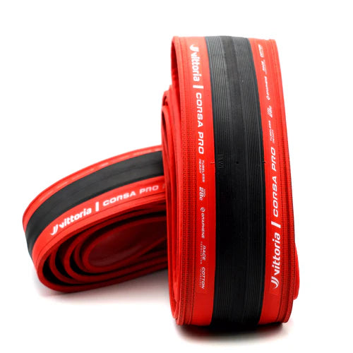 VITTORIA CORSA PRO 700c Tubeless Ready tire Red