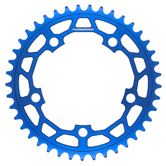 FORWARD JOYRIDE V2 5-Bolt Chainring Blue