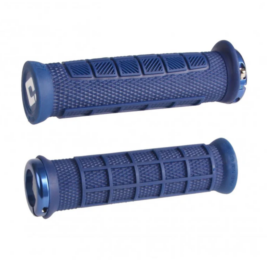 Grips ODI ELITE PRO V2.1 Lock-on 130 mm Blue