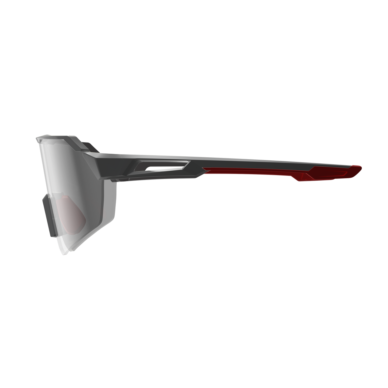 Glasses LEATT RIDEVIZ Lite Satin Grey IRIZ Silver 17VLT