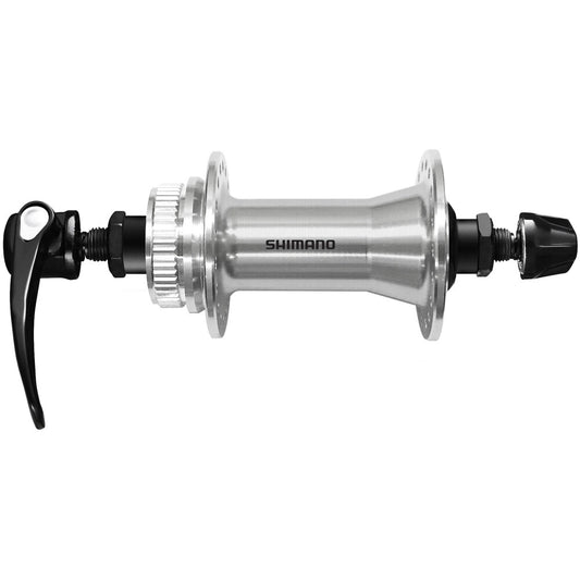 SHIMANO CUES HB-QC400 Front Hub - Polished Silver Edition