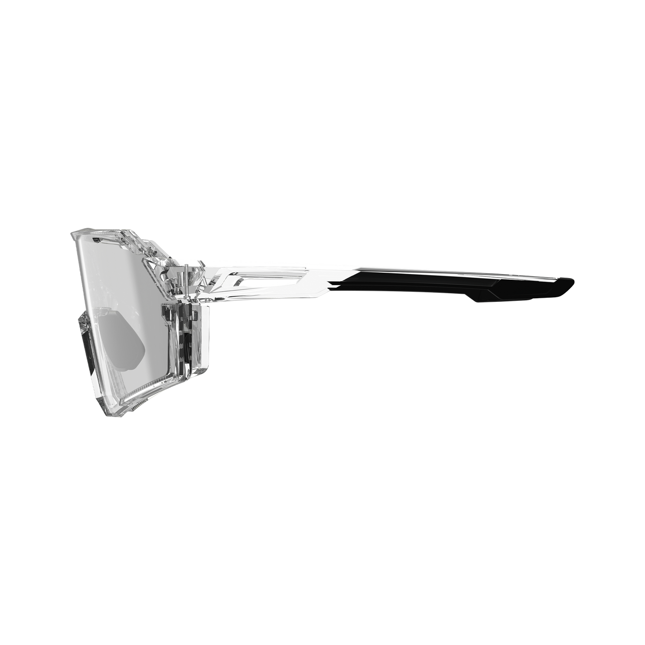 LEATT RIDEVIZ PRO LARGE Transparent Glasses Iriz Silver