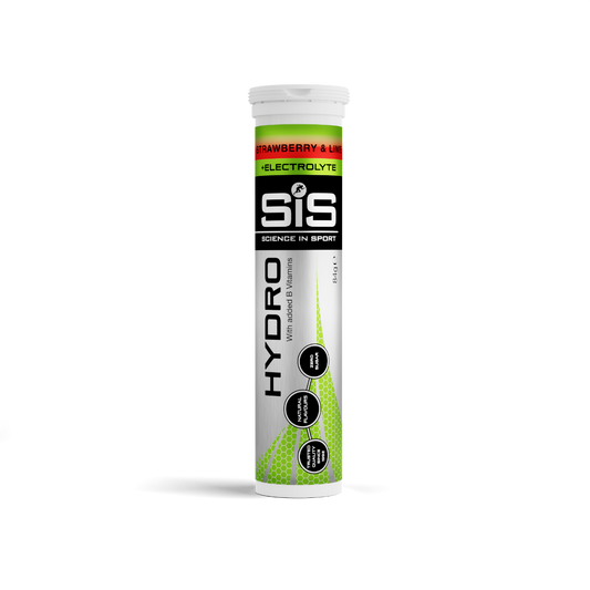 Boisson Énergétique SIS Tablettes GO HYDRO (Tube of 20 Tablets) Strawberry Lemon