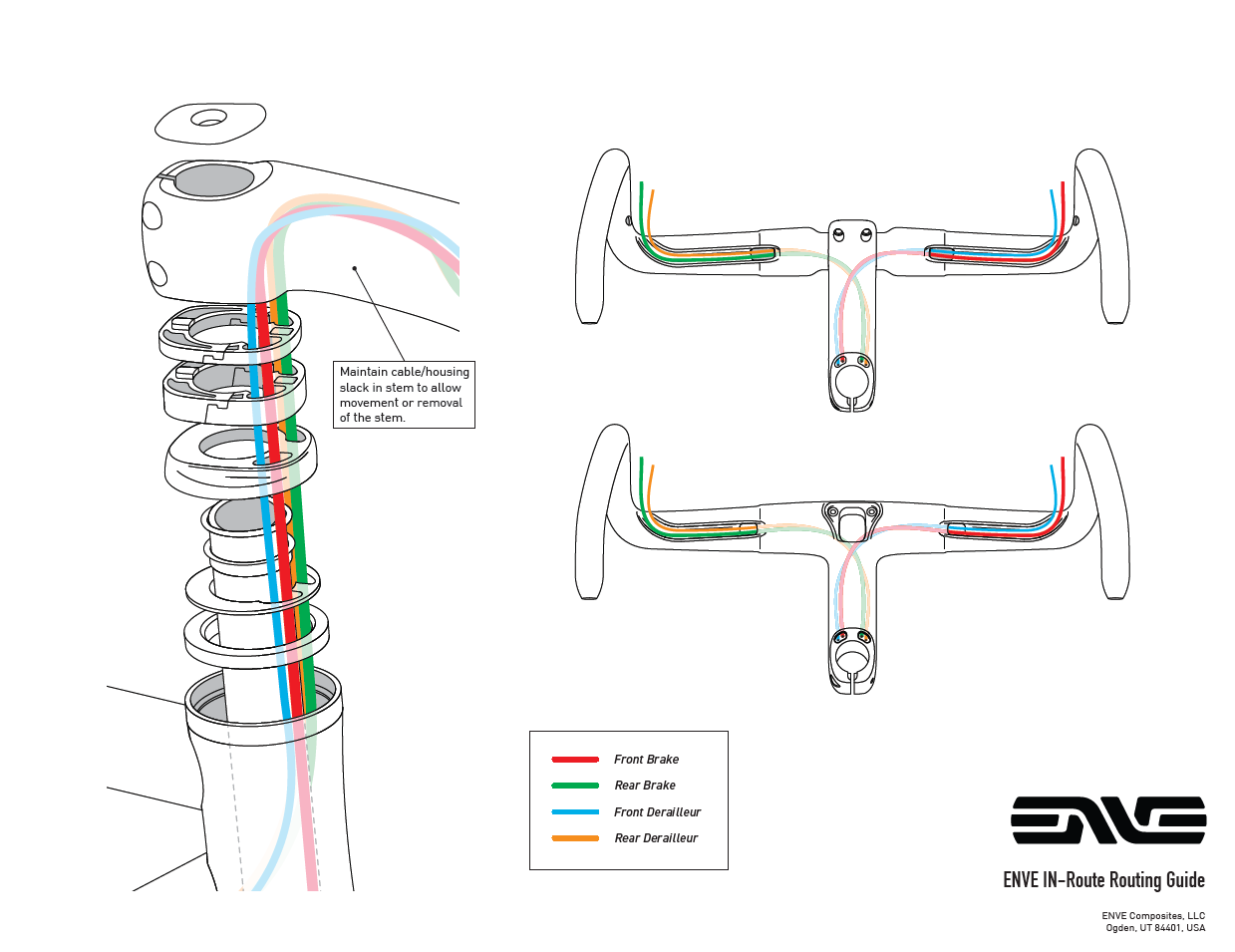 handlebar ENVE SES AR Integrated