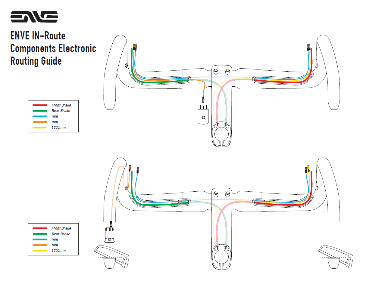 handlebar ENVE Aero Compact Internal Passage