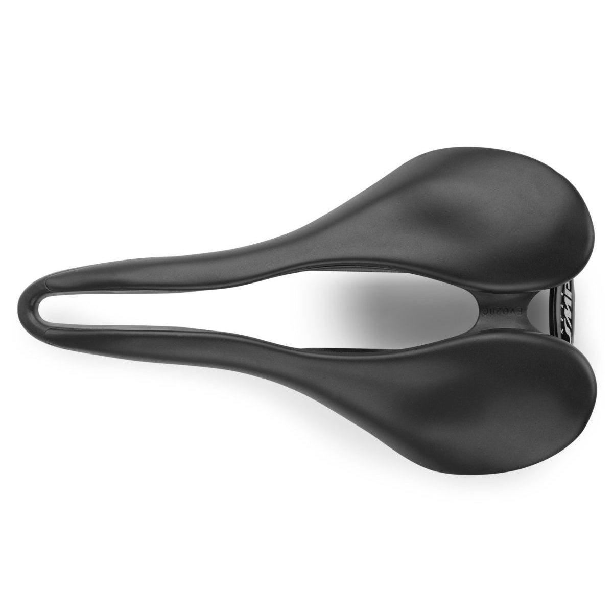 SMP EVO20C saddle 140mm wide Black stainless steel rails