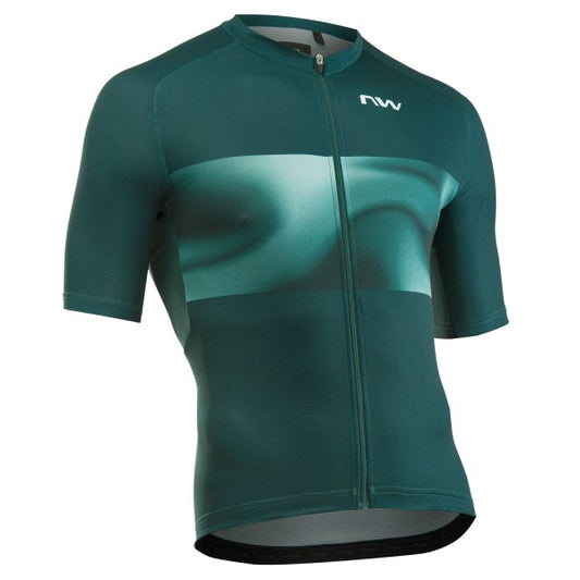NORTHWAVE FORCE EVO Short Sleeve Jersey Green