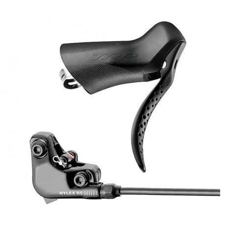 TRP HYLEX RS Flat Mount Hydraulic Brake Caliper and Straight Lever Black