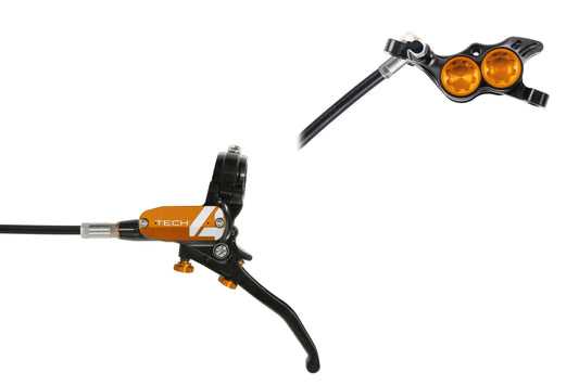 HOPE TECH 4 E4 Discless Front Brake Black/Orange