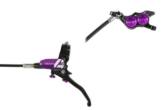 HOPE TECH 4 E4 Discless Front Brake Black/Violet